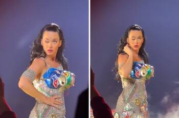 VIDEO| Extraño movimiento de ojos de Katy Perry se hace viral