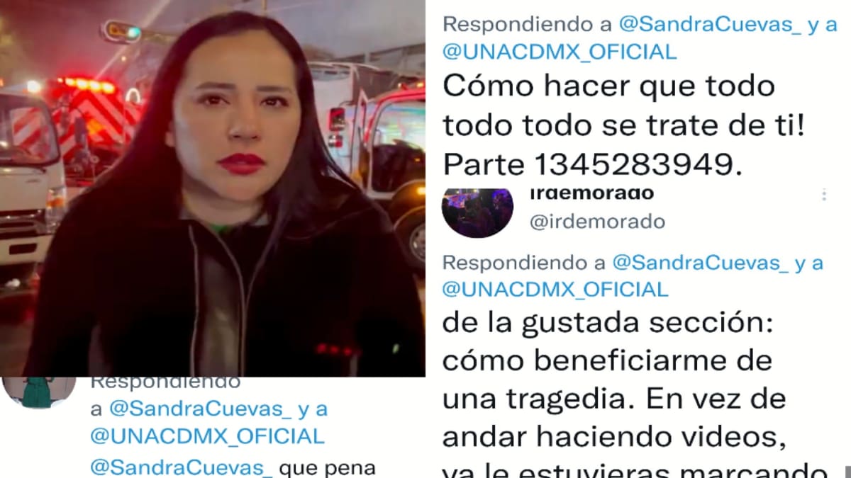 Critican a Sandra Cuevas por no saber la ubicación del incendio que ocurrió en Tepito | VIDEO