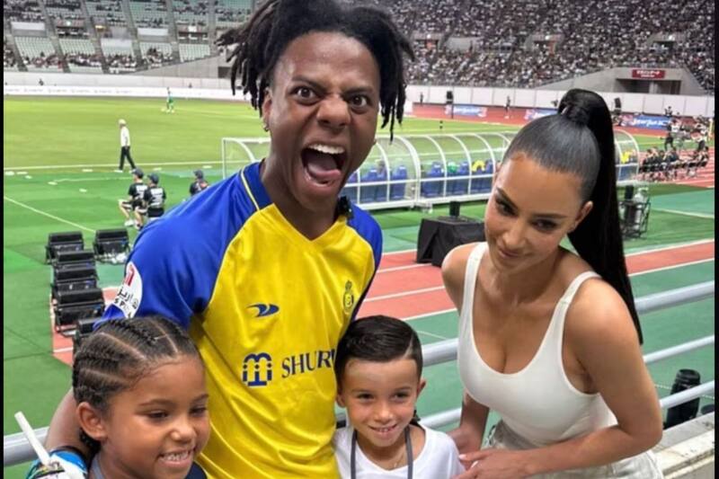 se encontró a Kim Kardashian en partido de Cristiano Ronaldo con el Al-Nassr. (Instagram)