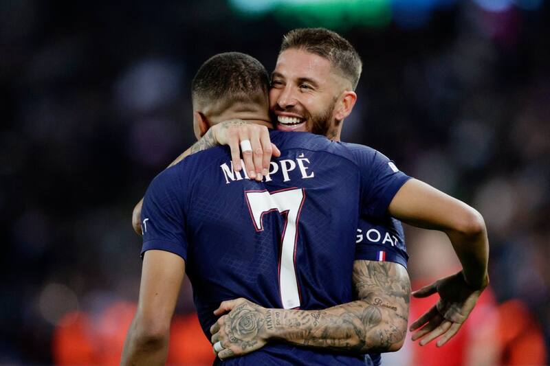 Sergio Ramos se ha consagrado en la defensa del PSG. Foto:@SergioRamos en Twitter