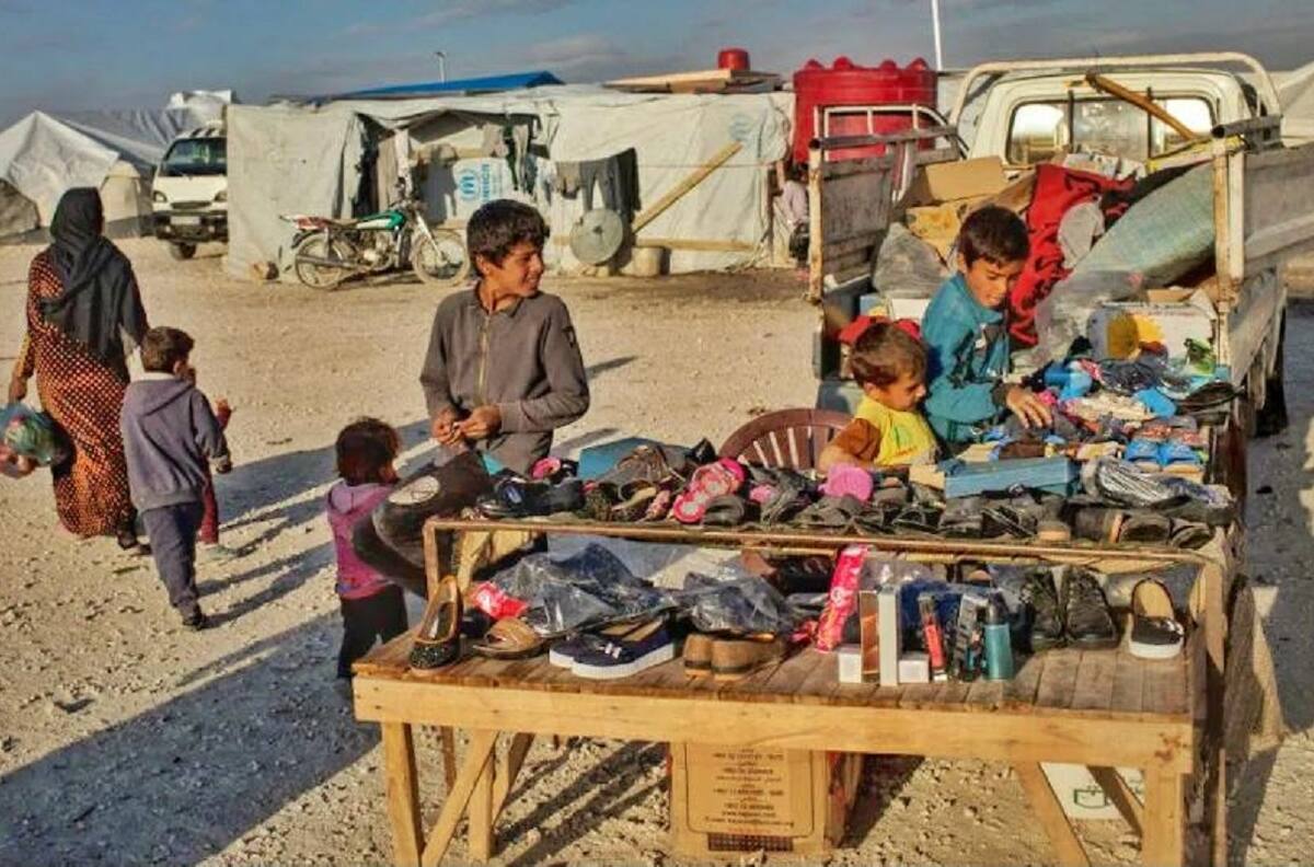 Denuncia: en un campamento de desplazados de Siria mataron violentamente a dos infantes