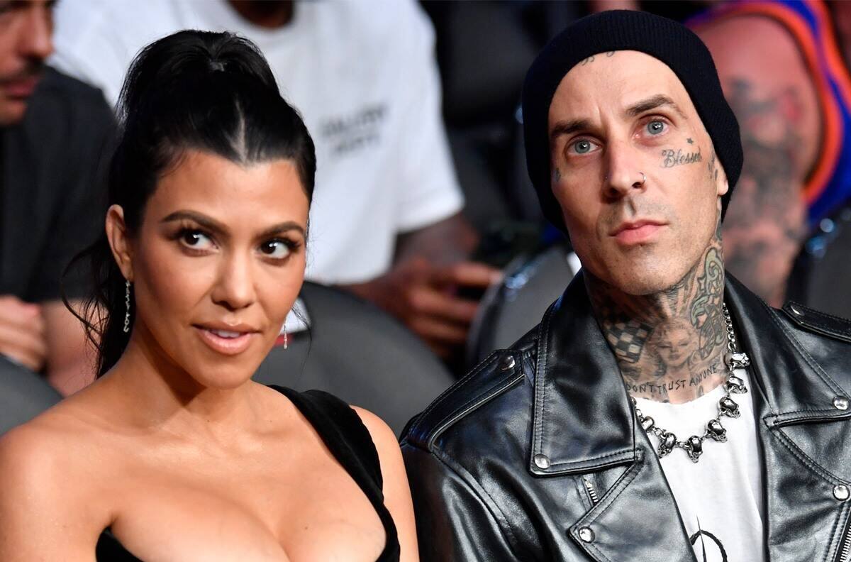 Esto vale el lujoso anillo de diamante que Kourtney Kardashian recibió de Travis Barker