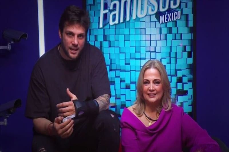 La mamá de Nicola viajó desde Perú para apoyar a su hijo en la recta final de "La Casa de los Famosos México".
