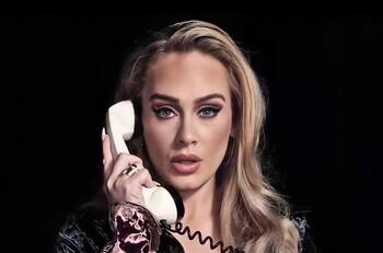 Así es como Adele compartió el teaser de "Easy on me", su nuevo tema