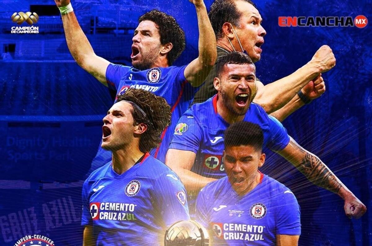 Cruz Azul es el Campeón de Campeones del futbol mexicano