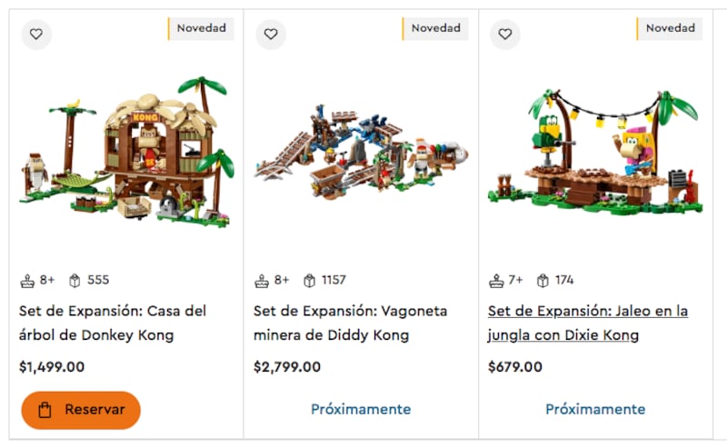 LEGO de Donkey Kong