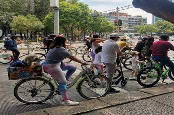 Paseo Dominical "Muévete en Bici": Conoce la ruta del recorrido en la CDMX este 24 de julio