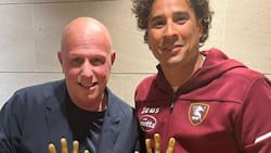 Guillermo Ochoa fue inmortalizado por escultor italiano