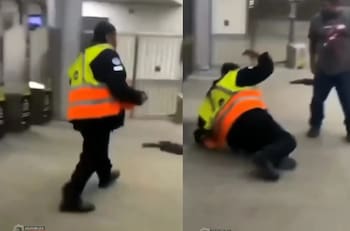 VIDEO | Impactante: Guardia le dispara a un hombre por la espalda en estación de transito estadounidense