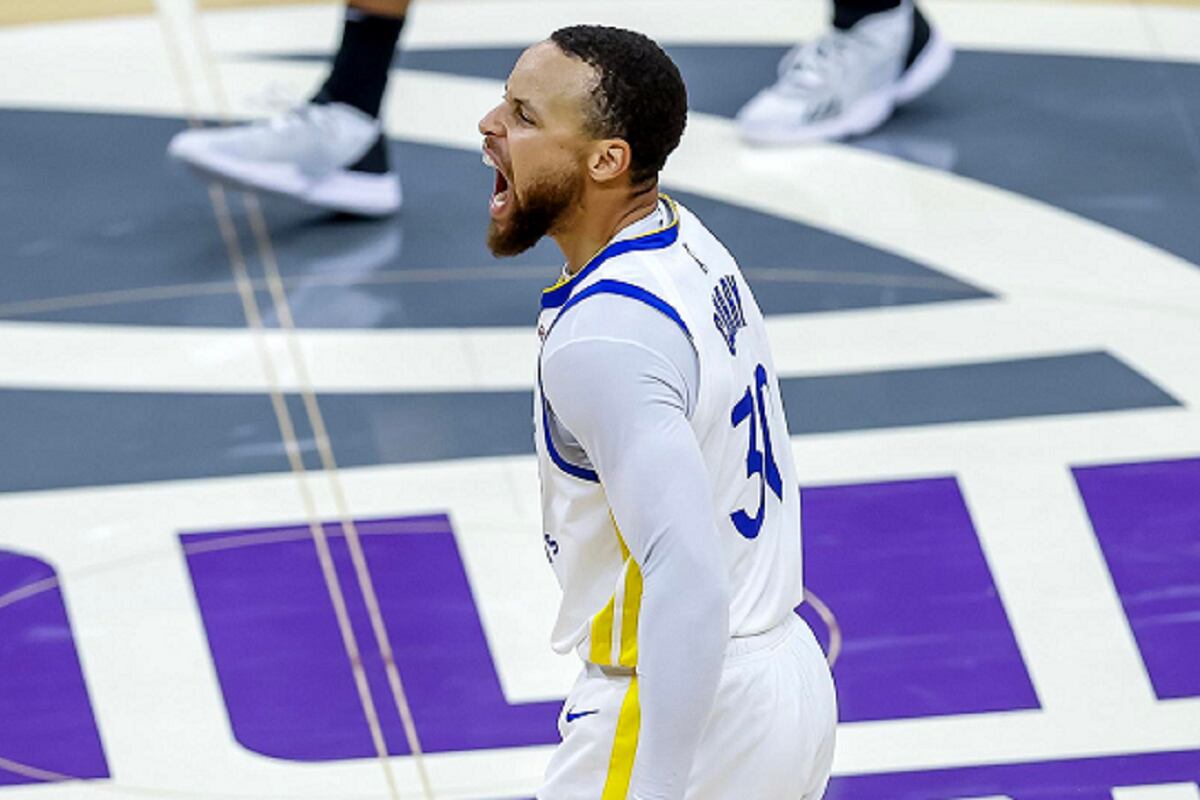 Stephen Curry lideró triunfo de Warriors ante Sacramento Kings en NBA