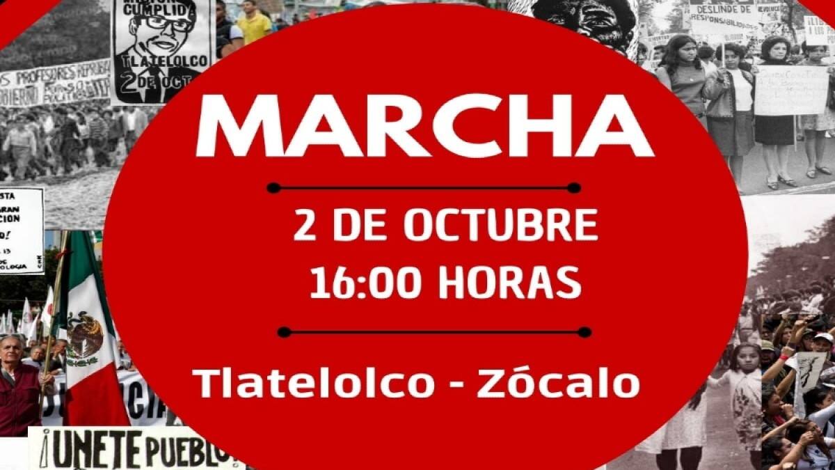 ¿Qué ruta seguirá la marcha del 2 de octubre?