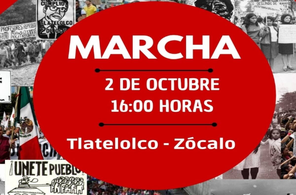 ¿Qué ruta seguirá la marcha del 2 de octubre?