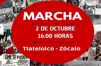 ¿Qué ruta seguirá la marcha del 2 de octubre?