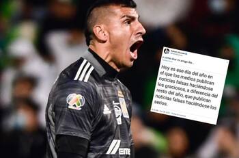 Nahuel Guzmán vuelve hacer de las suyas y arremete contra los medios de comunicación