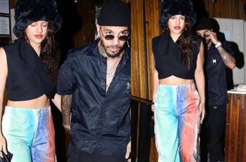 Rosalía y Rauw Alejandro disfrutan de una cena romántica en Los Ángeles