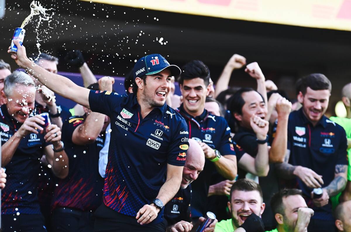 Helmut Marko, asesor de Red Bull, elogió a Sergio Pérez: "Su nivel va arriba"
