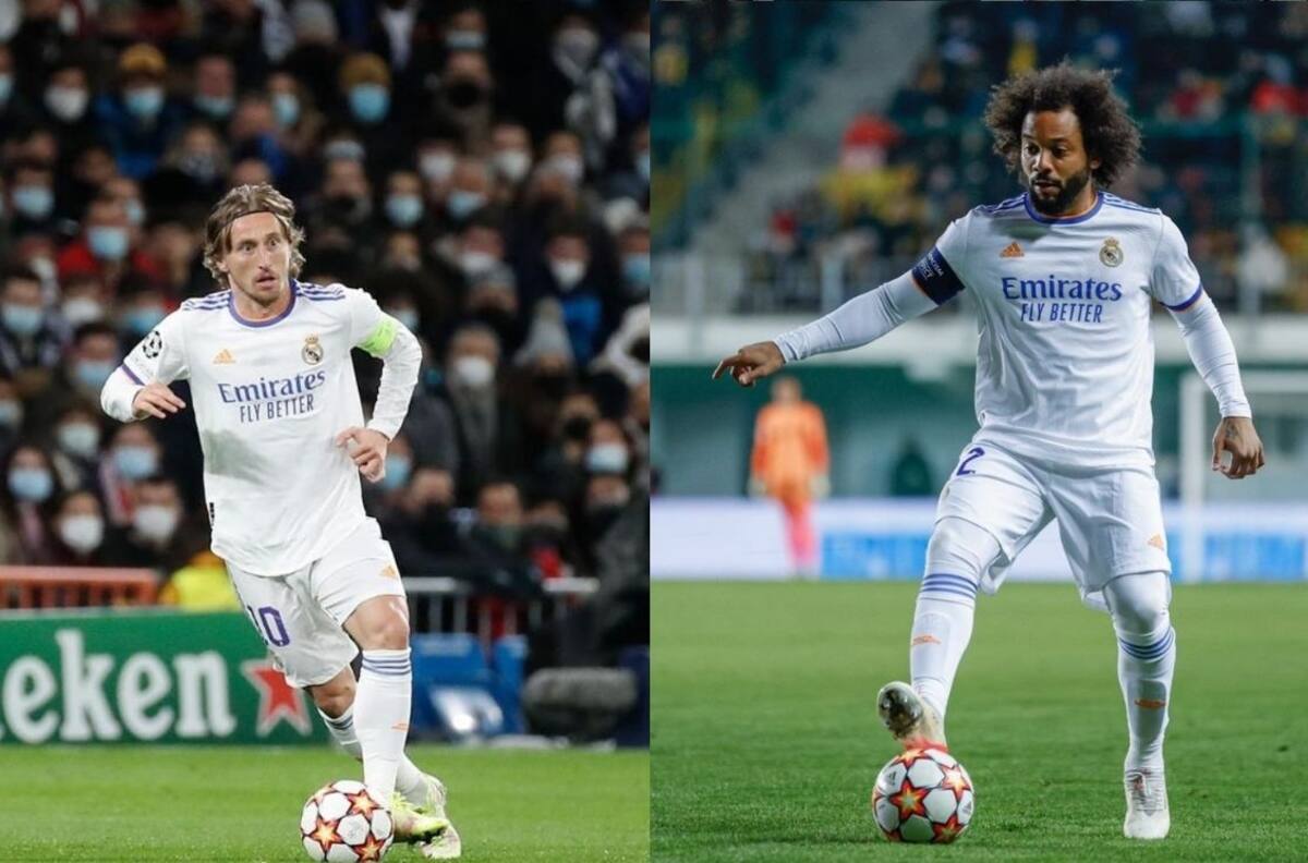 Luka Modric y Marcelo son baja del Real Madrid por Covid-19