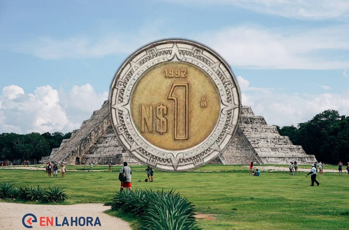 Esta moneda de 1 peso se oferta en 300 mil pesos, tiene la imagen de Morelos