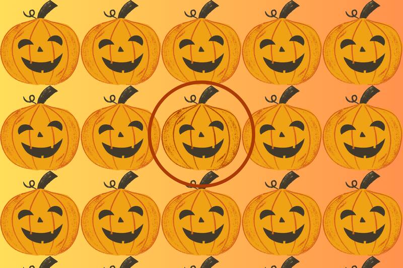 Por si no lo conseguiste, aquí se encontraba la calabaza distinta.