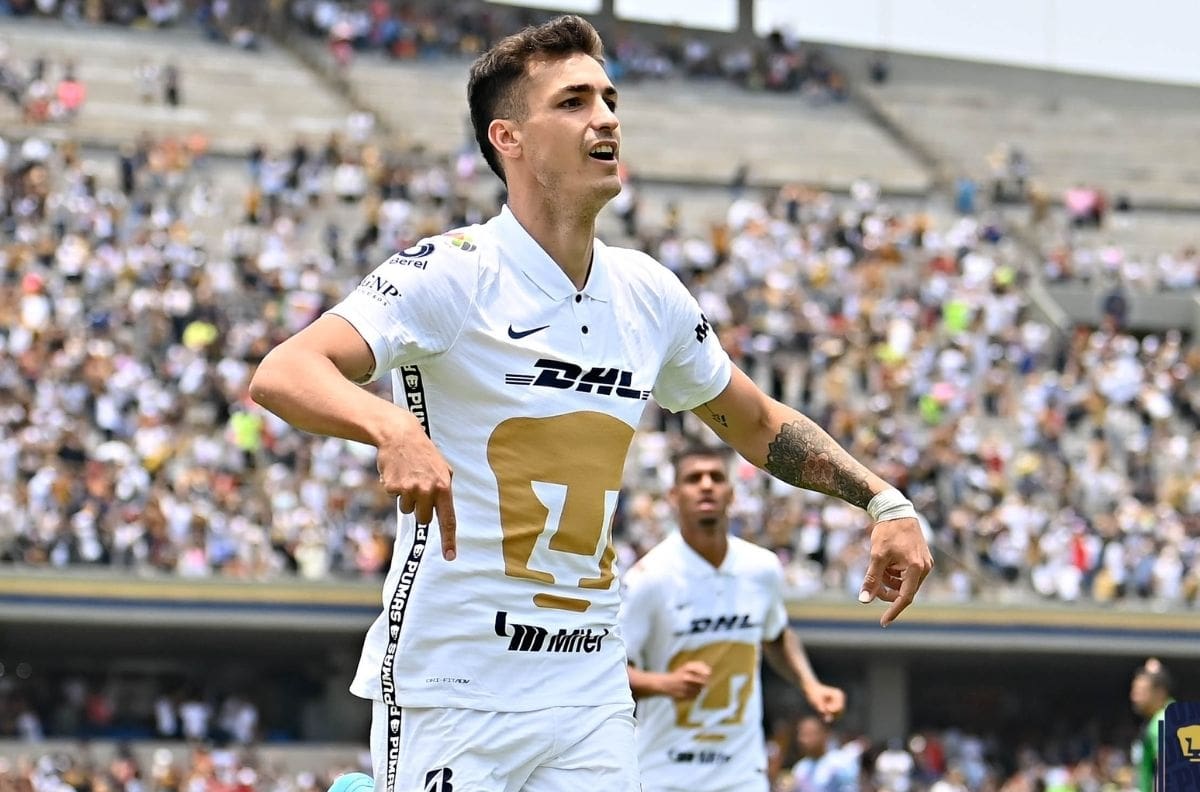 Juan Ignacio Dinenno podría salir de Pumas a Cruz Azul por esta razón