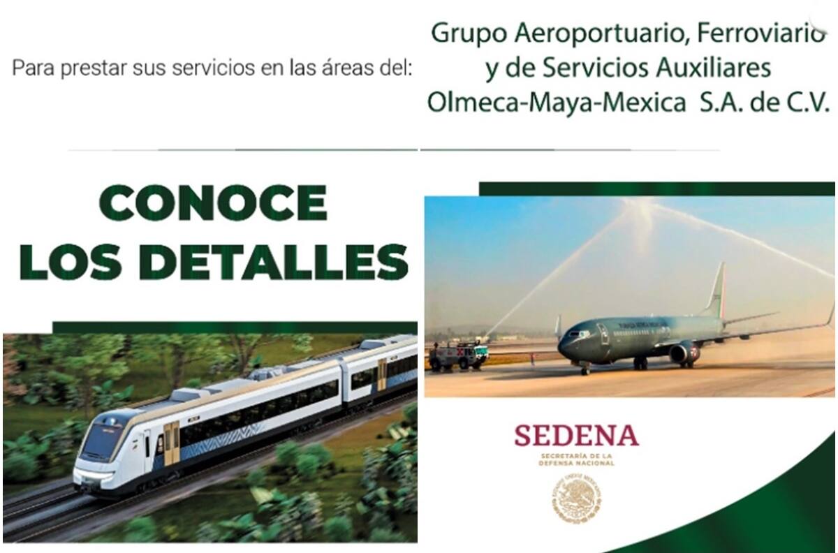 Sedena abre postulaciones para trabajar en AIFA y el Tren Maya: estas son las vacantes y requisitos