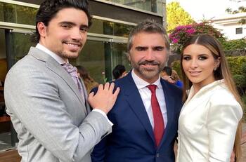 Alejandro Fernández dedica un emotivo mensaje a su hijo y a su nuera por su boda: "Qué rápido pasa el tiempo"