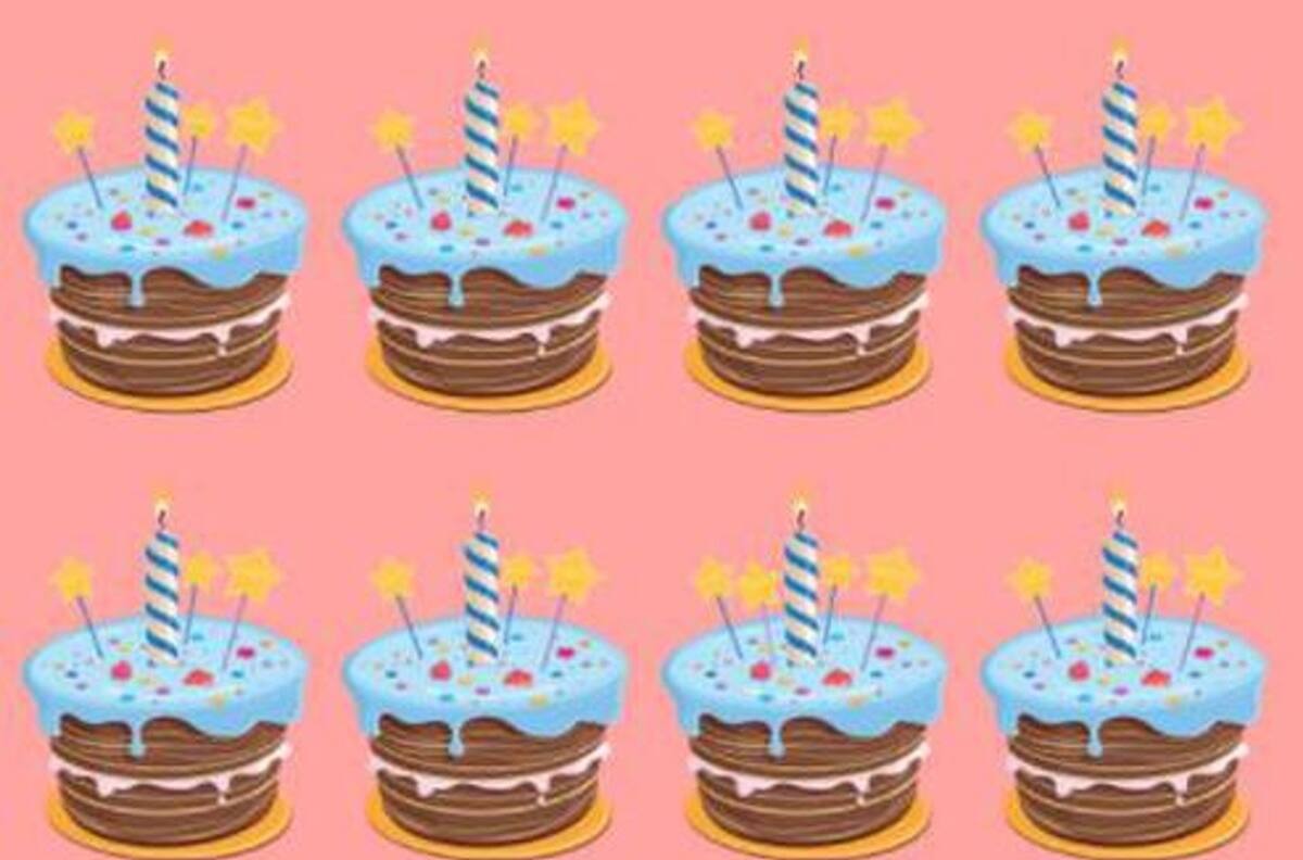 Acertijo visual: ¿Cuál es el pastel diferente? Encuéntralo en 5 segundos