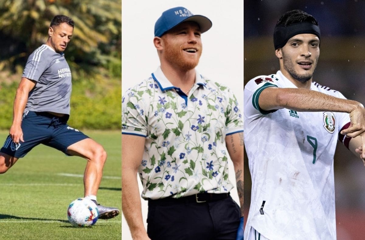 Así festejaron Canelo Álvarez, Chicharito Hernández y Raúl Jiménez el Día del Amor y la Amistad