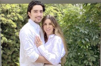 Alexia Hernández, esposa de Alex Fernández presume su embarazo
