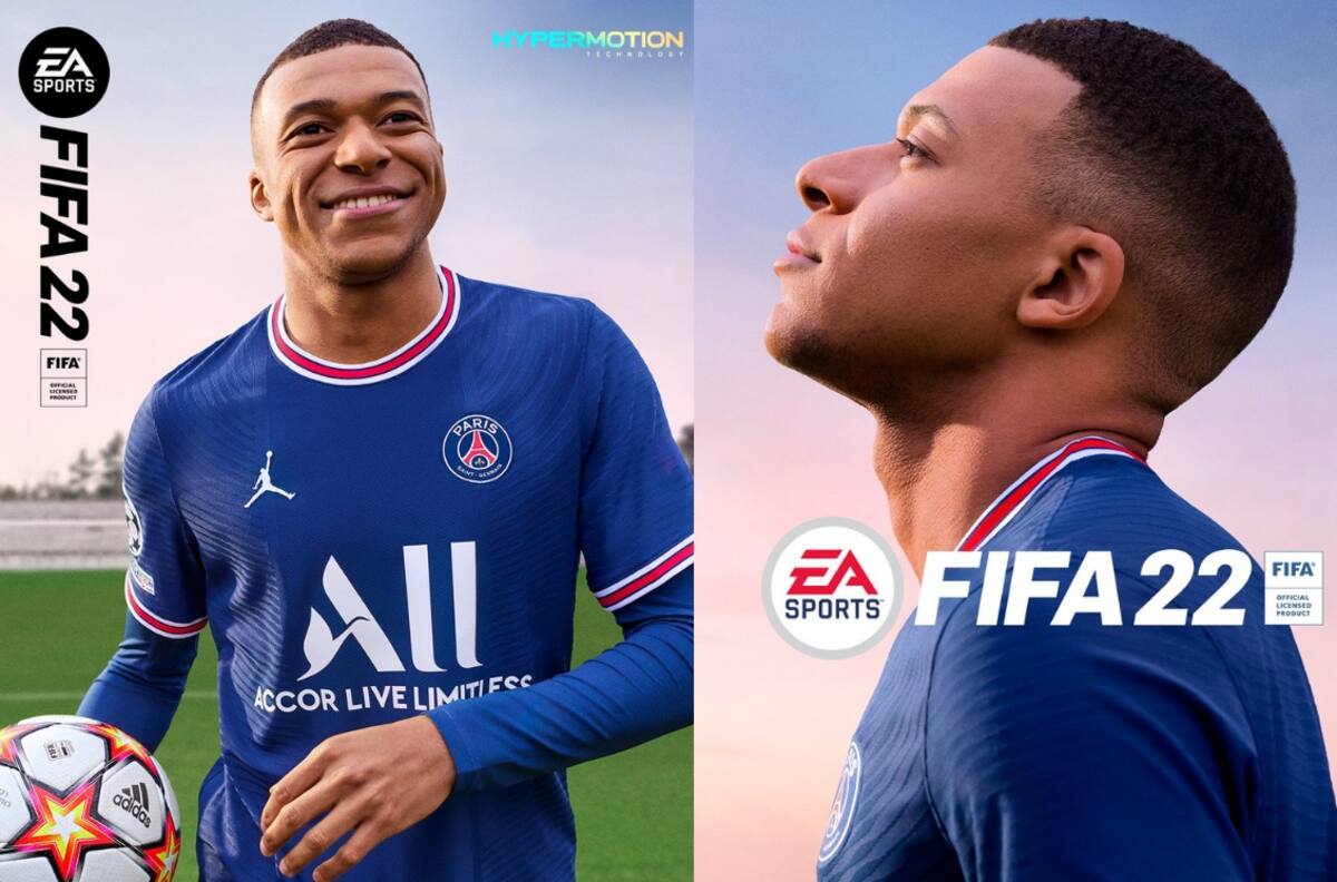 Con camiseta del PSG: Mbappé repetirá en la portada del FIFA 22