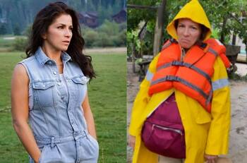 Alessandra Rosaldo enfrentó al huracán Nora en Puerto Vallarta