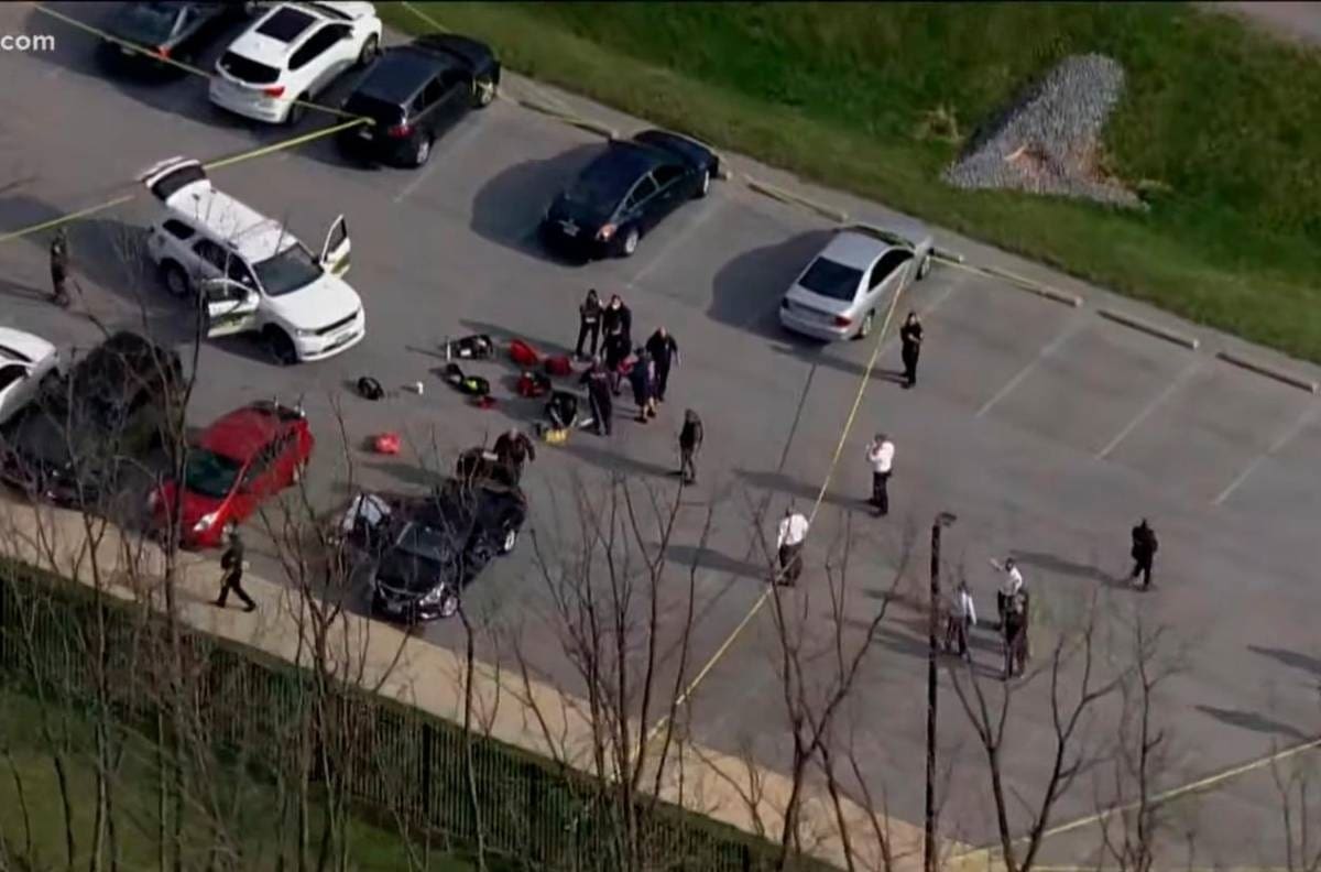 Tiroteo en Maryland dejó dos heridos: El sospechoso fue neutralizado por la policía
