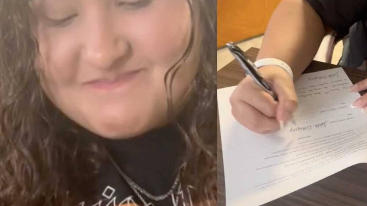 VIDEO | Mamá obliga a su hija a firmar contrato para cobrarle renta por vivir en su casa y se hizo viral