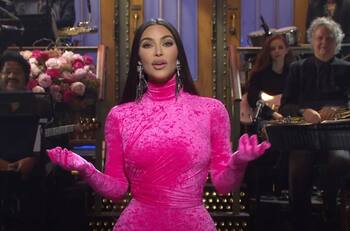 Kim Kardashian confesó las razones de su divorcio con Kanye West en "Saturday Night Live"