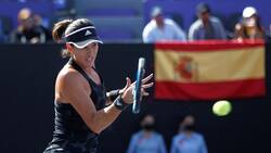 Garbiñe Muguruza, la primera finalista del Akron WTA Finals