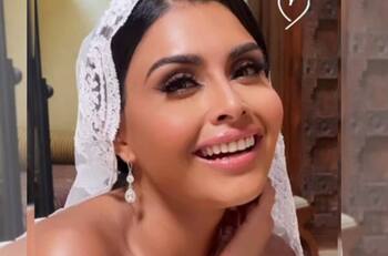 Boda de Kristal Silva: estos fueron los 4 outfits que lució la conductora