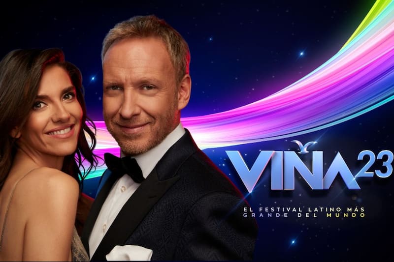 María Luisa Godoy y Martín Cárcamo, los animadores del Festival de Viña 2023