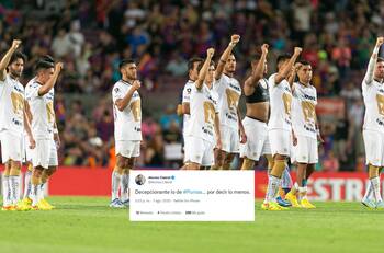 La prensa tunde a Pumas por ser goleado 6-0 por el Barcelona en el trofeo Joan Gamper