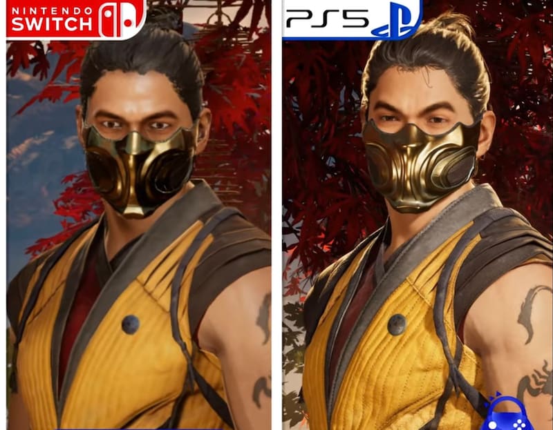 La diferencia entre la versión de Switch de Mortal Kombat 1 con las demás consolas es impactante.
