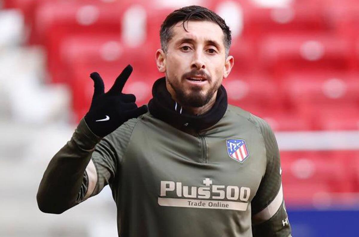 Héctor Herrera apoya desde su casa al Atlético de Madrid
