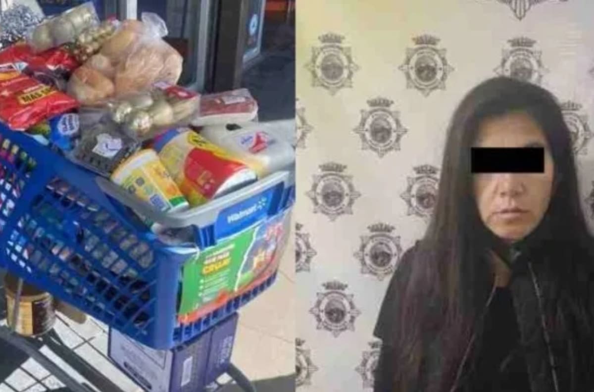 Atrapan a mujer que intentaba robarse 17 mil pesos en un supermercado de Monterrey