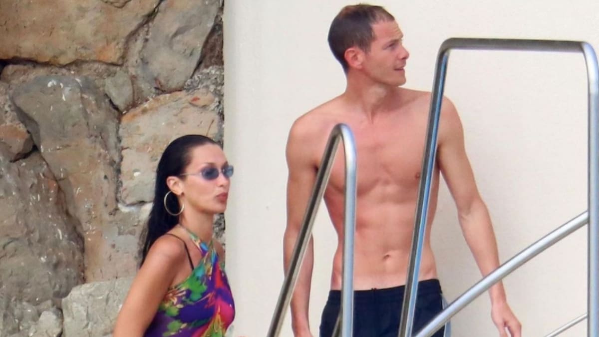 Primeras fotos de Bella Hadid y su nuevo novio disfrutando del Mediterráneo