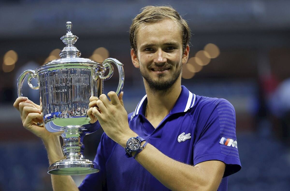 Vladimir Putin felicitó a Daniil Medvedev por título en US Open