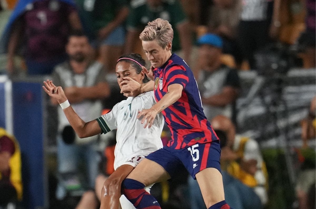 VIDEO | El divertido momento que protagonizó Megan Rapinoe con la Selección de México en la Concacaf