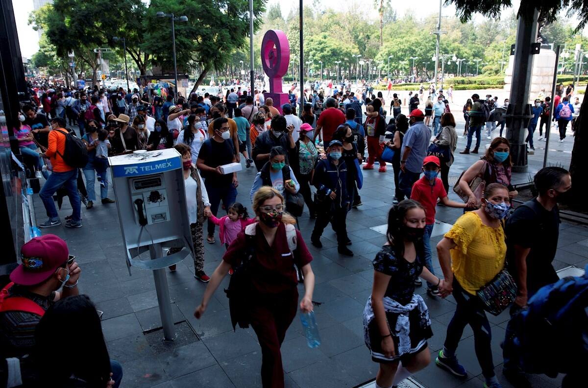 A la baja la relación de contagios en México a pesar del regreso a clases