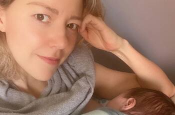 "Cuidaré de tus pasos": Fernanda Castillo comparte imágenes del crecimiento de su bebé