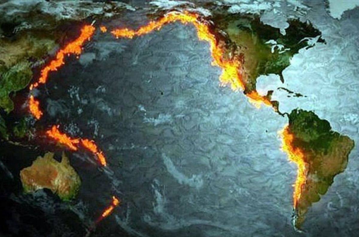 ¿Qué es el Cinturón de Fuego del Pacífico y que países lo integran además de México?