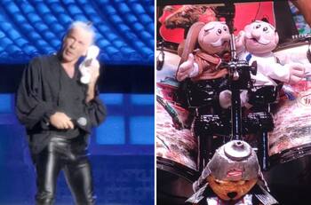 Top 5: Artistas a los que les han aventado un peluche del Dr. Simi ¡Mira sus reacciones!