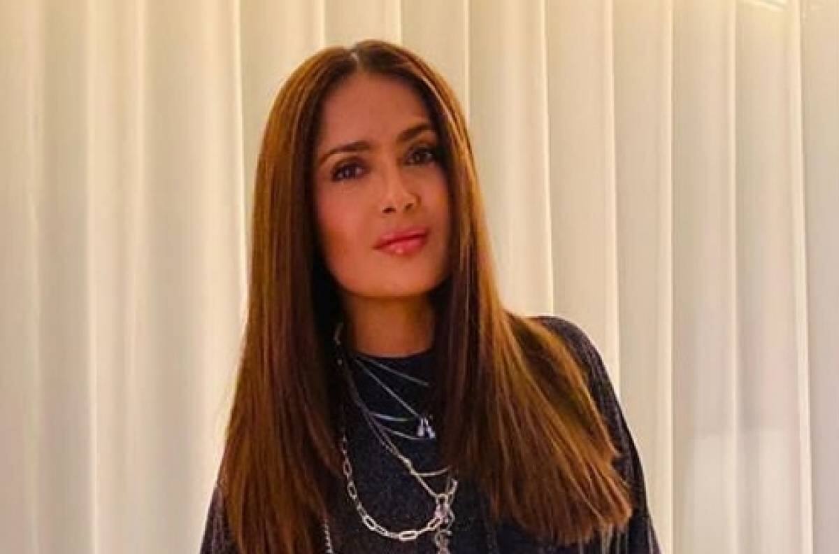 (Fotos) Salma Hayek se robó las miradas en la alfombra roja con un costoso vestido