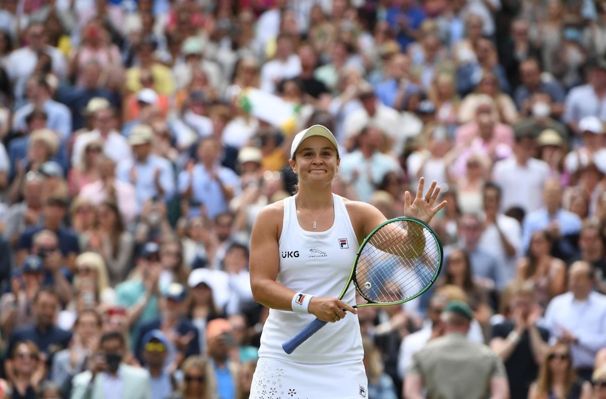 Ashleigh Barty es primera finalista en Wimbledon